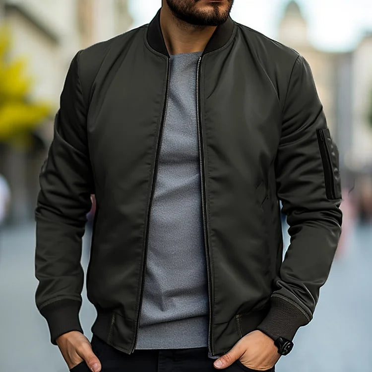 Bomberjack Heren Klassiek Regular Fit Comfortabele Pasvorm