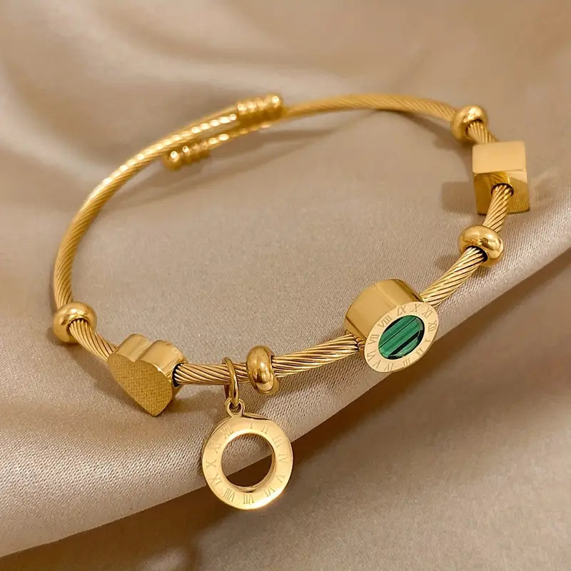 Verfijnde gouden armband met subtiele details