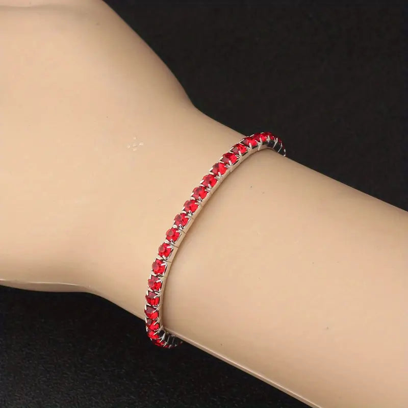 Elegante witgouden armband met verfijnd design