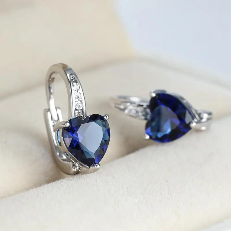Elegante oorbellen van wit goud met een verfijnd ontwerp
