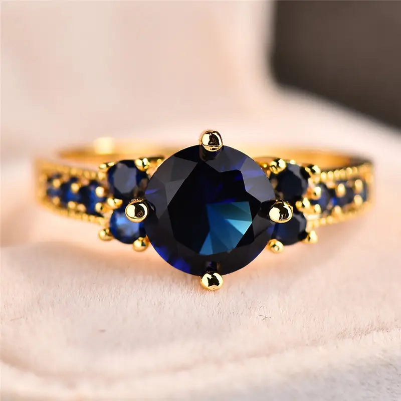 Elegante gouden ring met verfijnde details