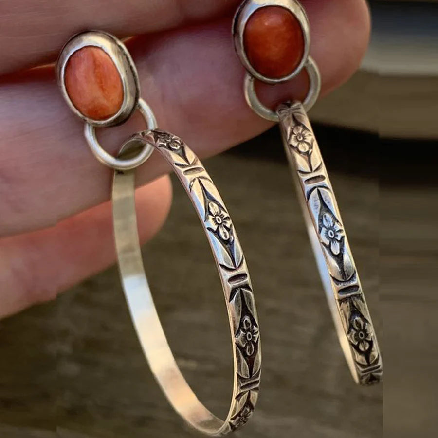 Elegante onyx oorbellen met verfijnde details