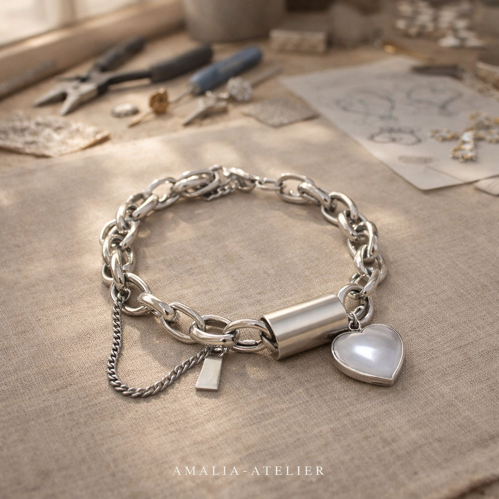 Aurex Chunky Armband – Goudkleurige Statement Armband