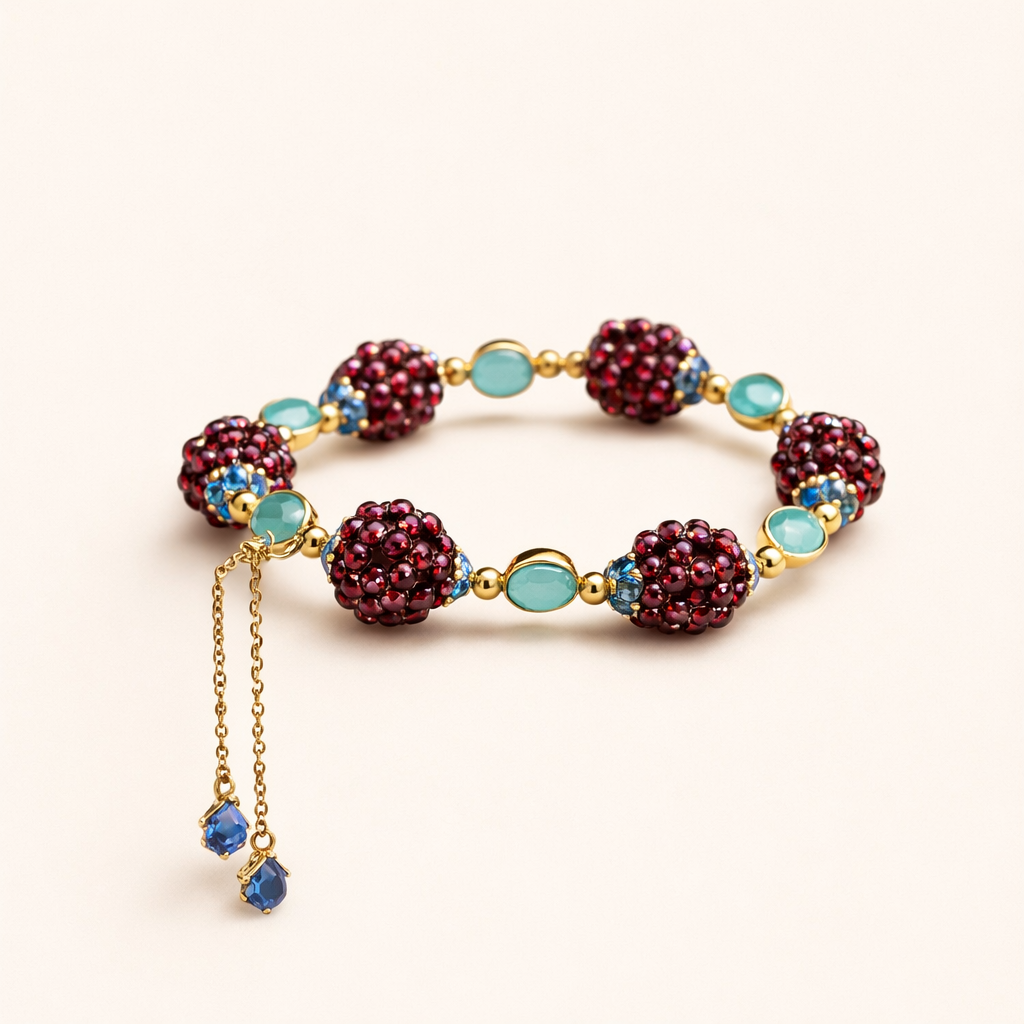 Zachte gouden armband met verfijnde details