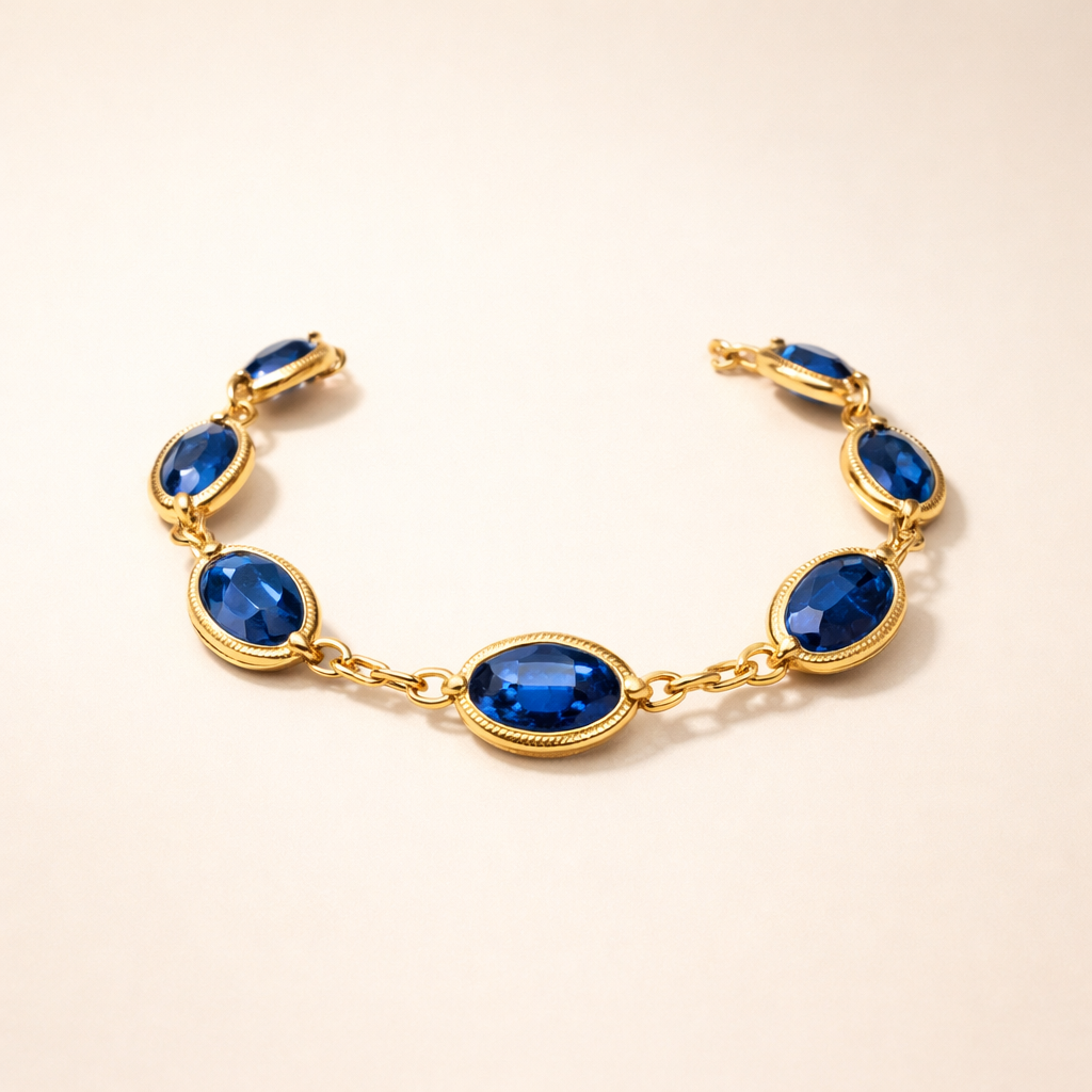 Gouden armband met verfijnde glans