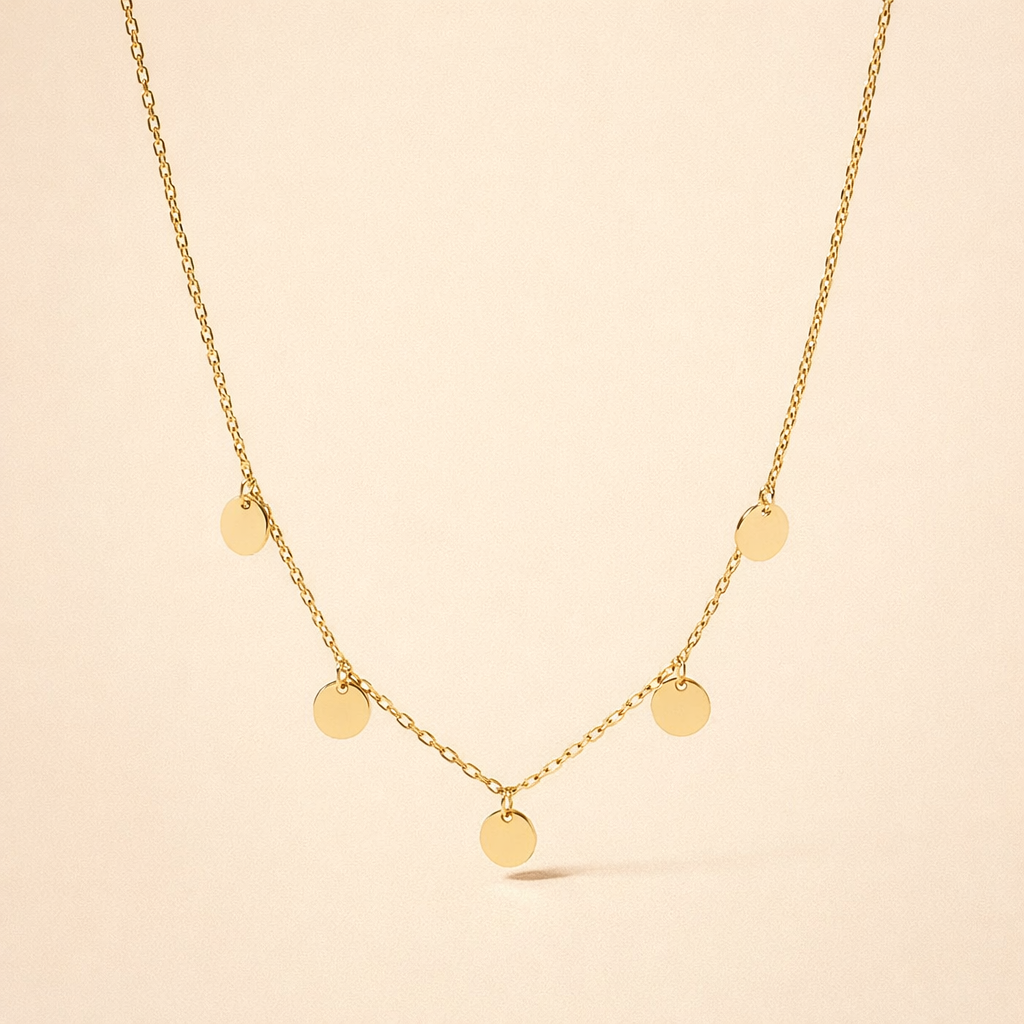 Elegante zilveren cultuurketting met verfijnde details