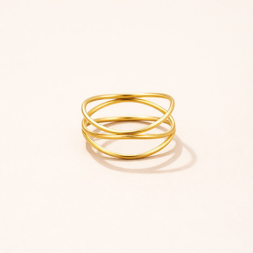 Oneindige Lijn - Gouden Ring