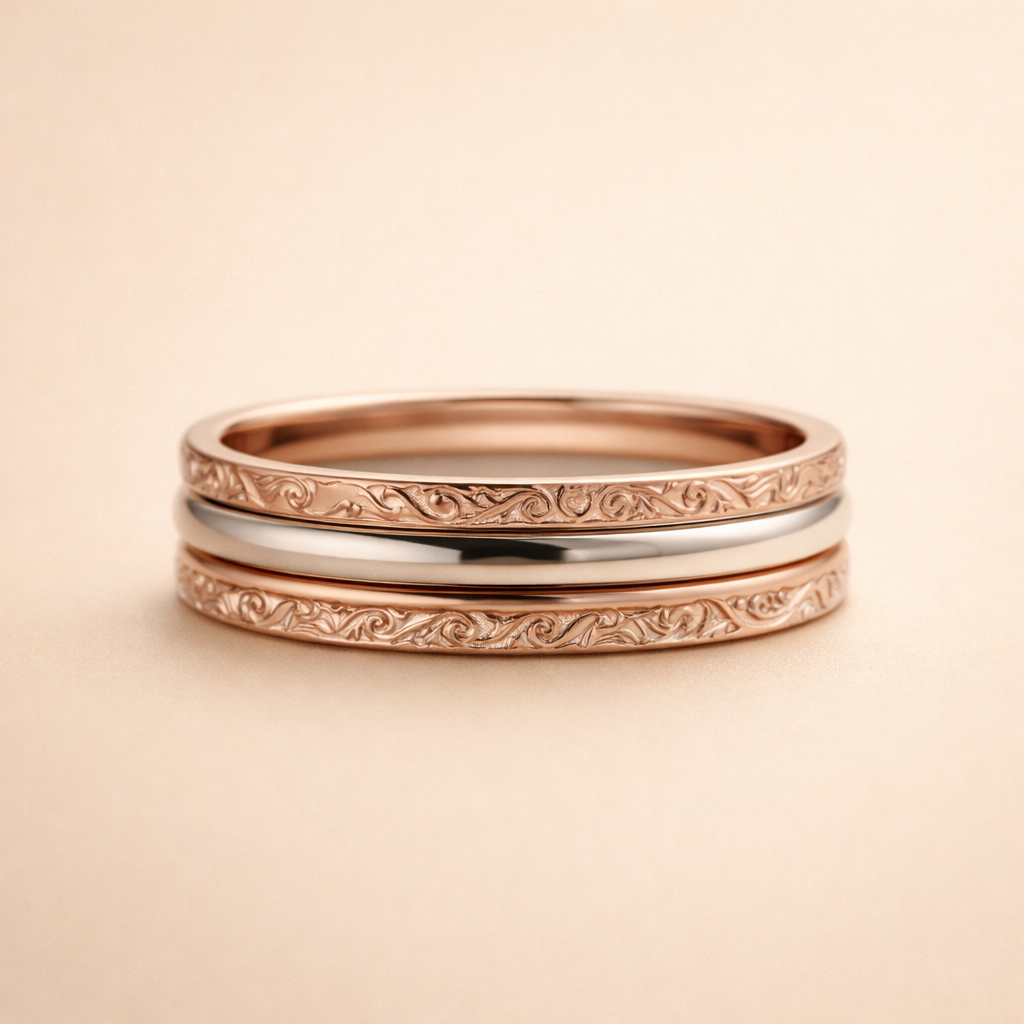 Elegante zilveren ring met verfijnde details