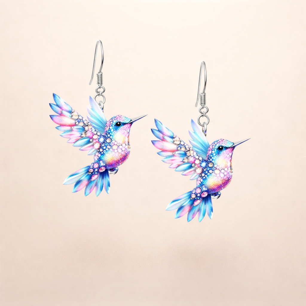 Kolibrie Dangle Oorbellen