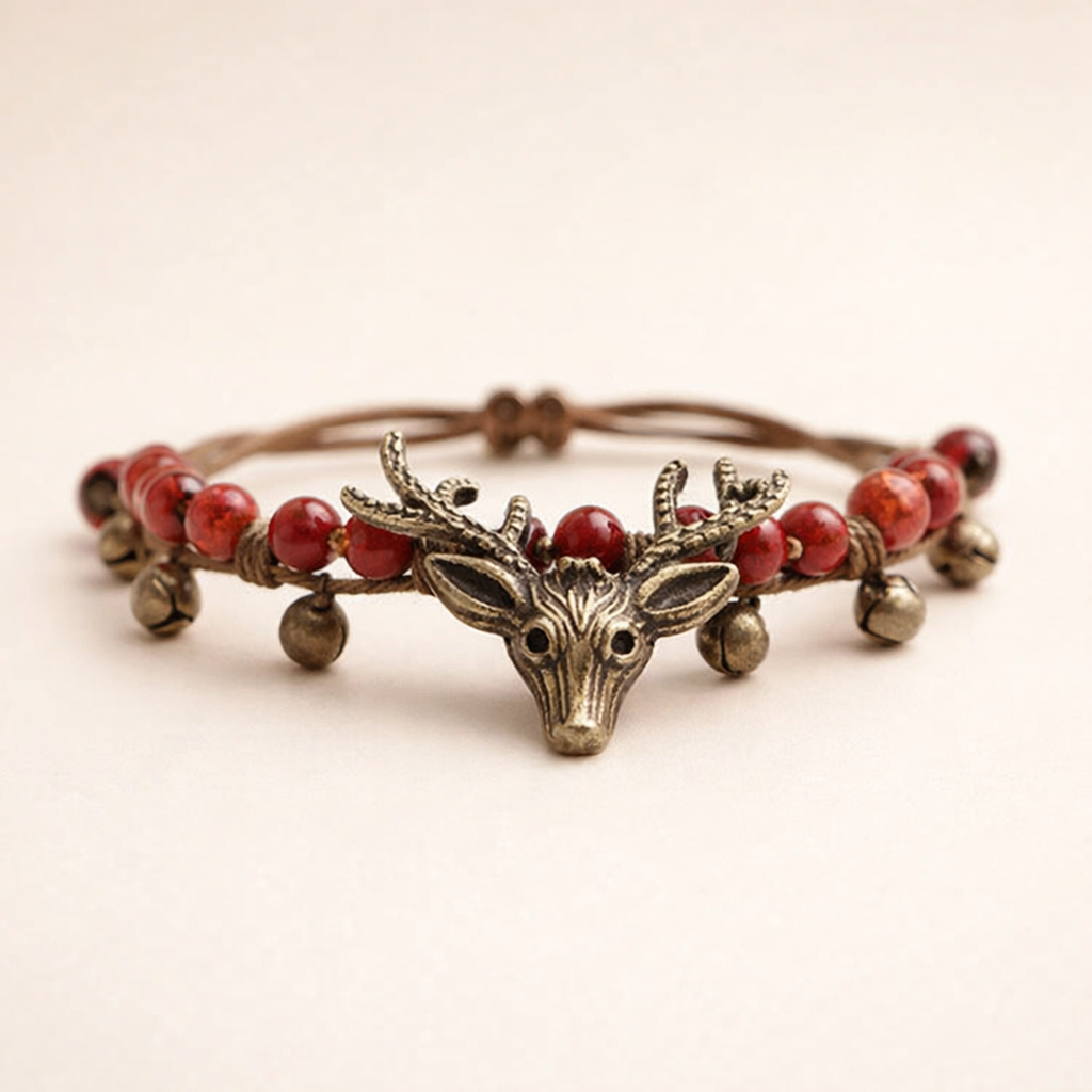 Handgemaakt Keramisch Hert Charm Armband