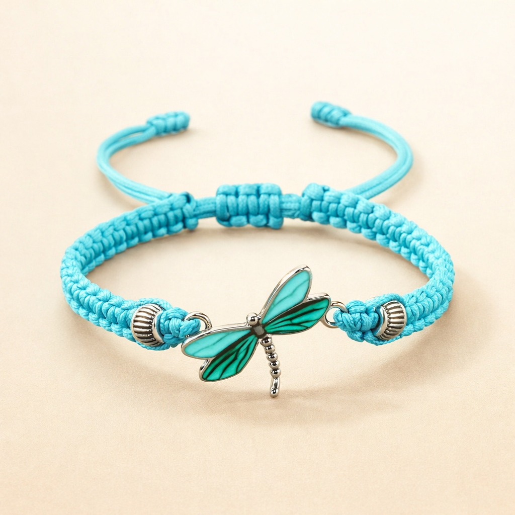 Draakvlieg Dromen Handgeweven Armband