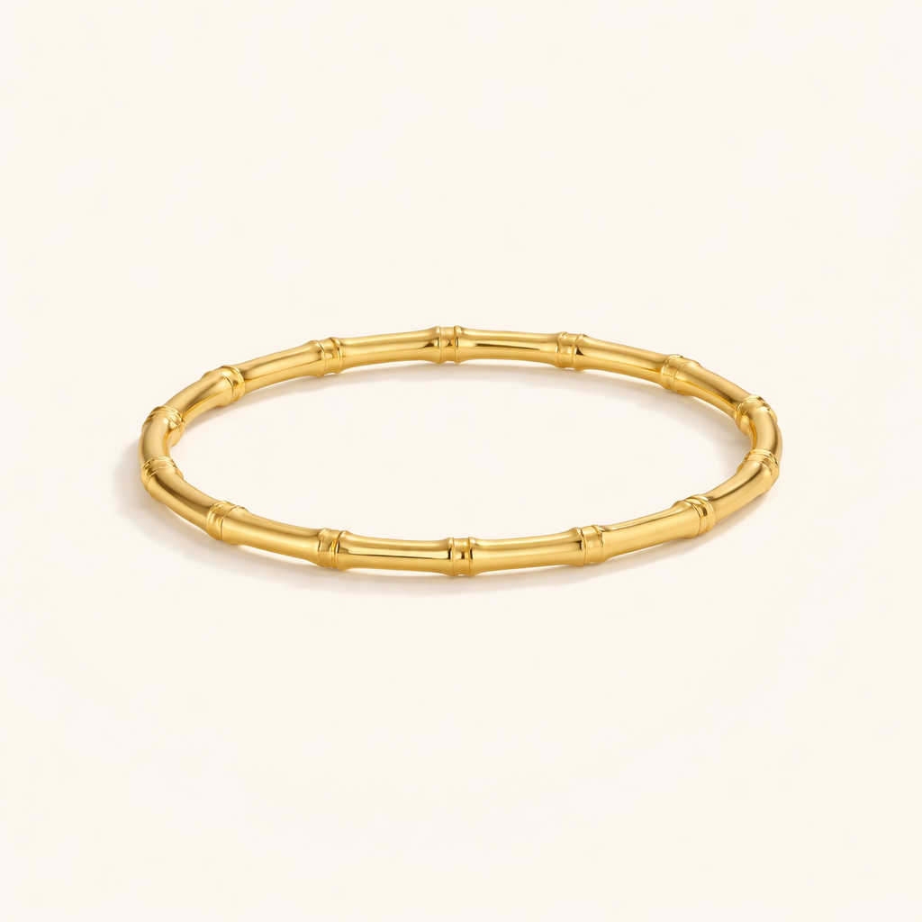 Ara Gouden Bamboe Armband