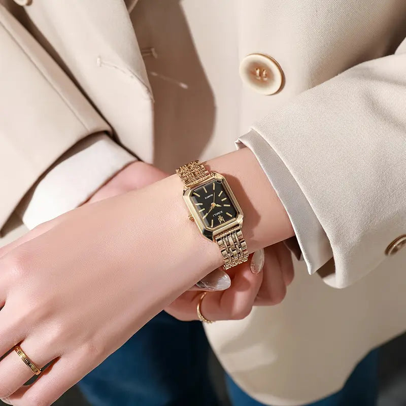Elegante gouden horloge