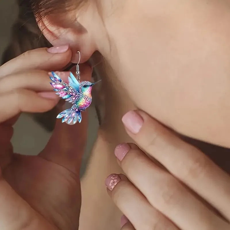 Kolibrie Dangle Oorbellen