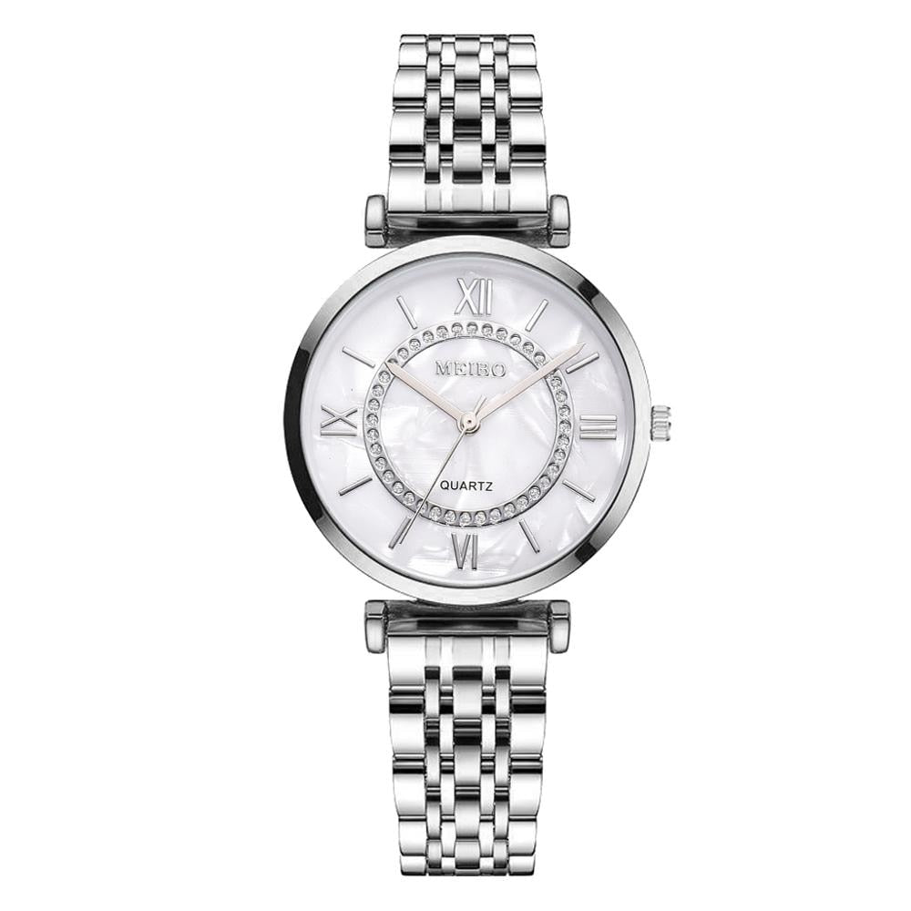 Elegante horloge met subtiele gouden details