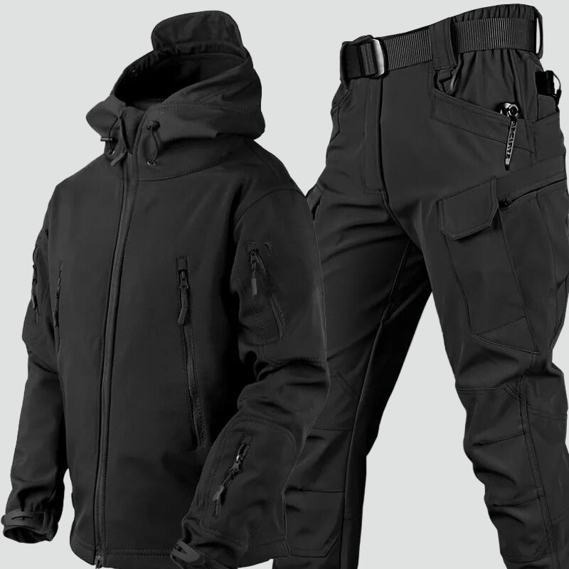 Outdoor Set Heren Jas + Broek Waterafstotend Fleece
