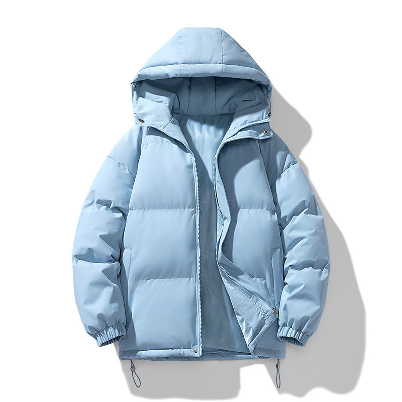 Gewatteerde Puffer Winterjas Heren Capuchon Rits