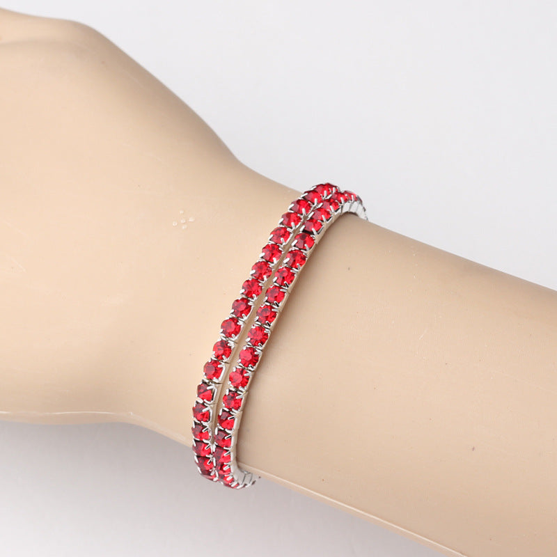 Elegante witgouden armband met verfijnd design