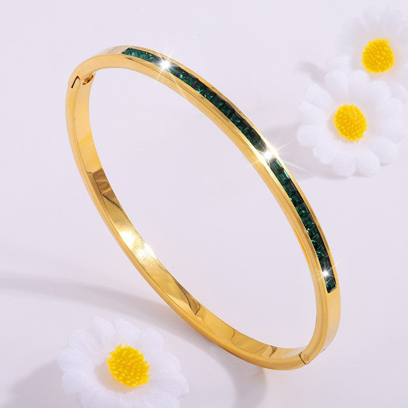 Zachte gouden armband met verfijnde details