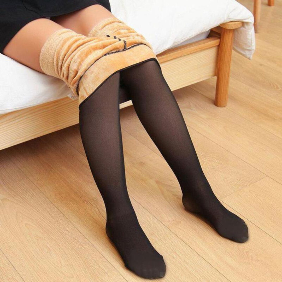 Thermische Legging Dames Fleece Gevoerd Winter