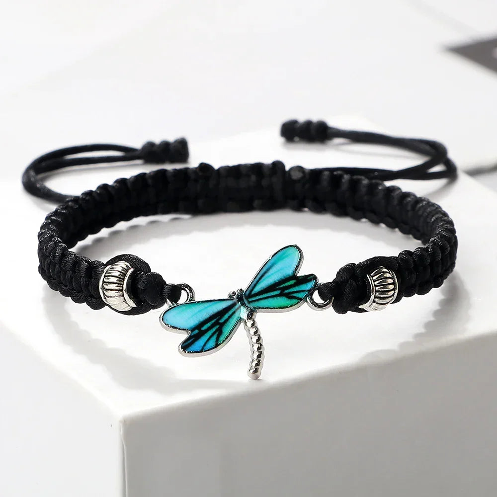 Draakvlieg Dromen Handgeweven Armband