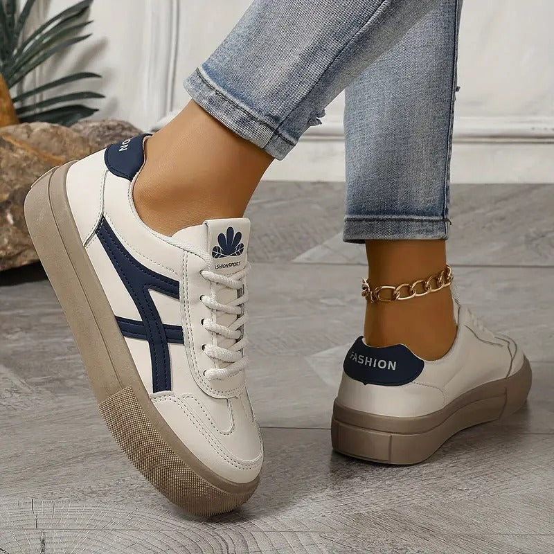 Retro Sneakers Dames Comfortzool Casual