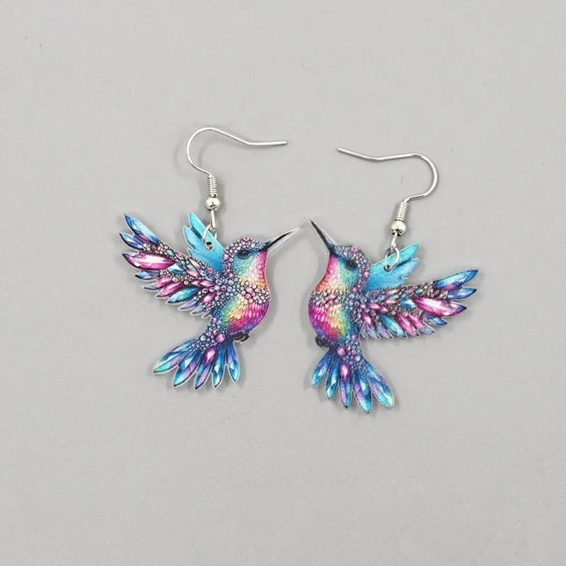 Kolibrie Dangle Oorbellen