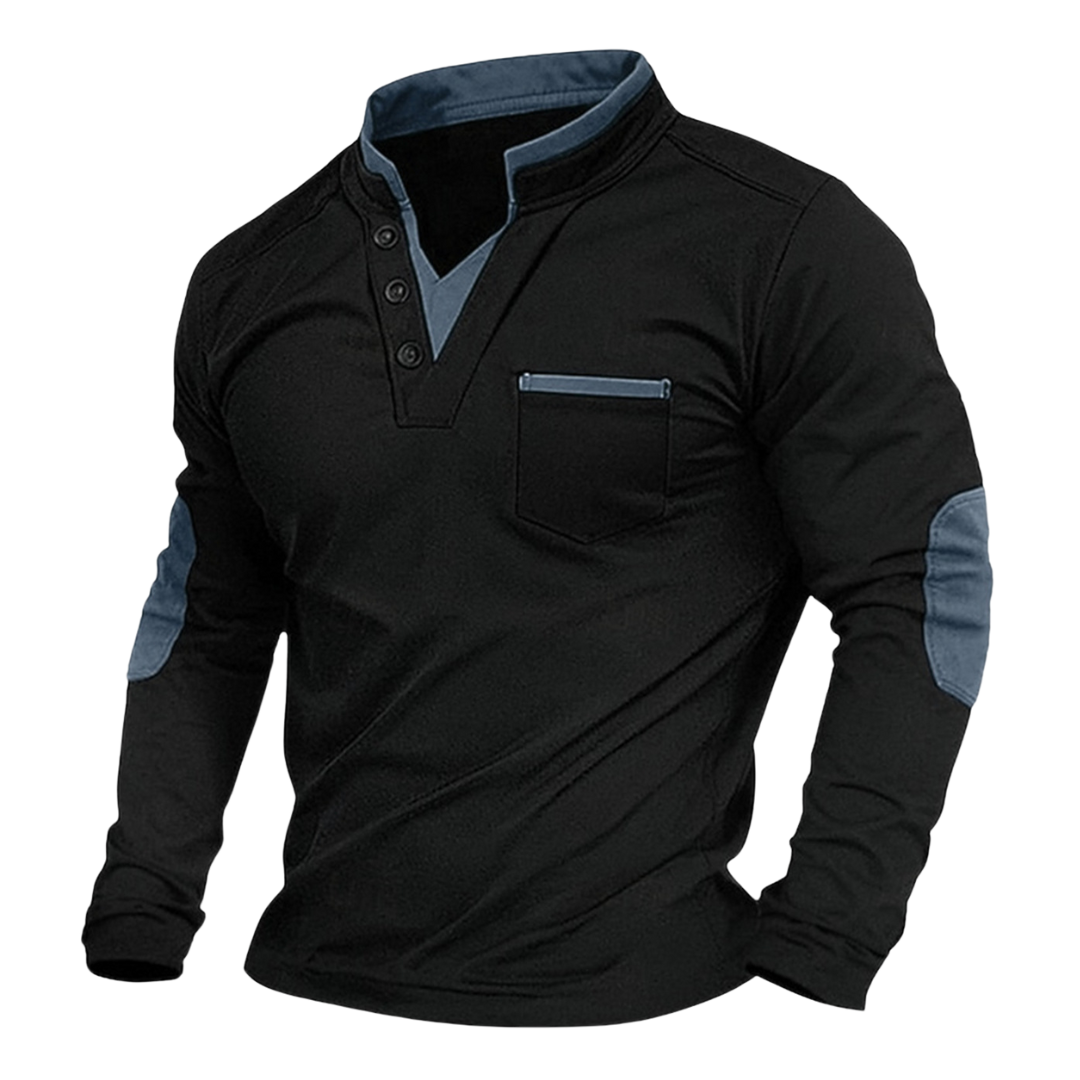 Mauro | V-hals Sweatshirt voor Mannen