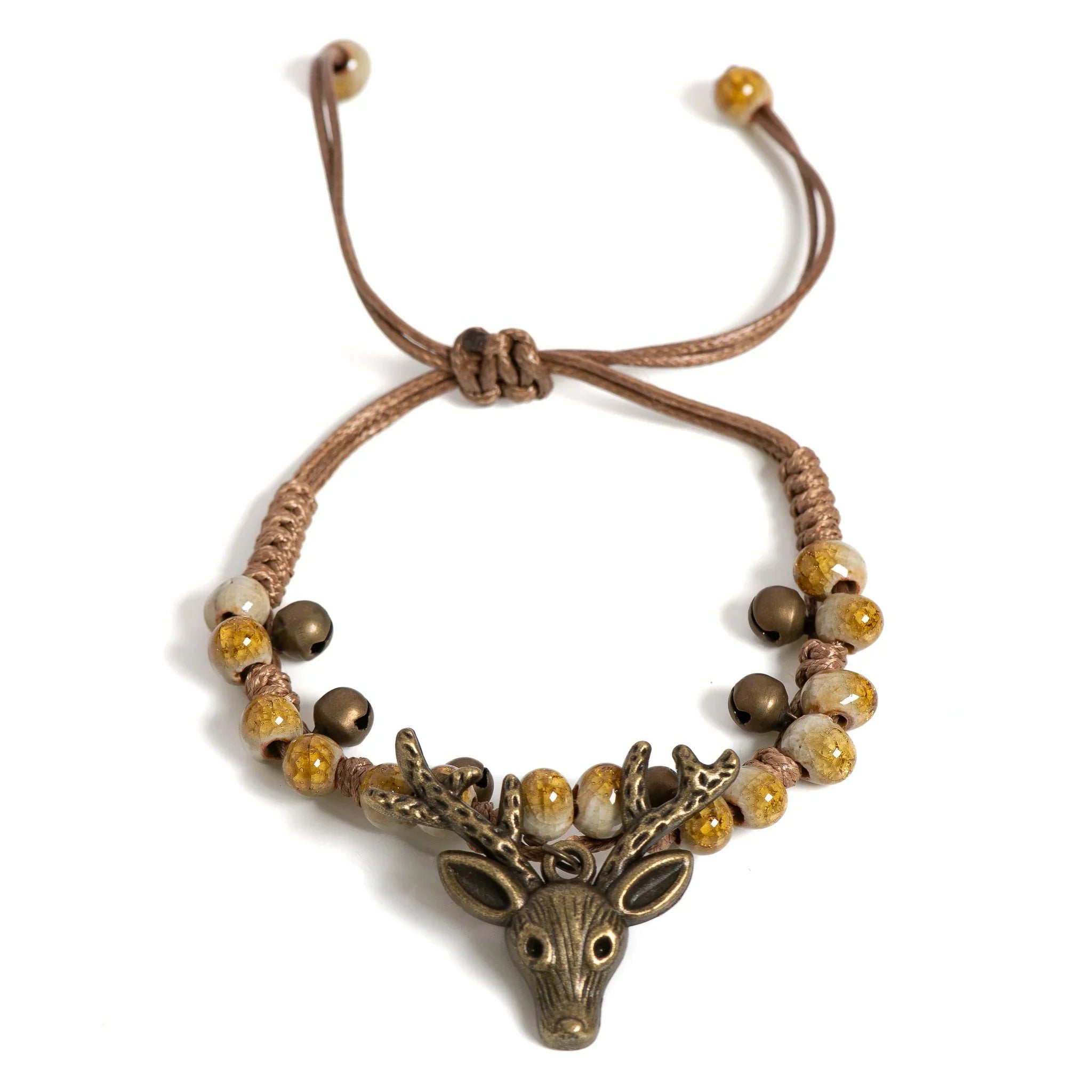 Handgemaakt Keramisch Hert Charm Armband