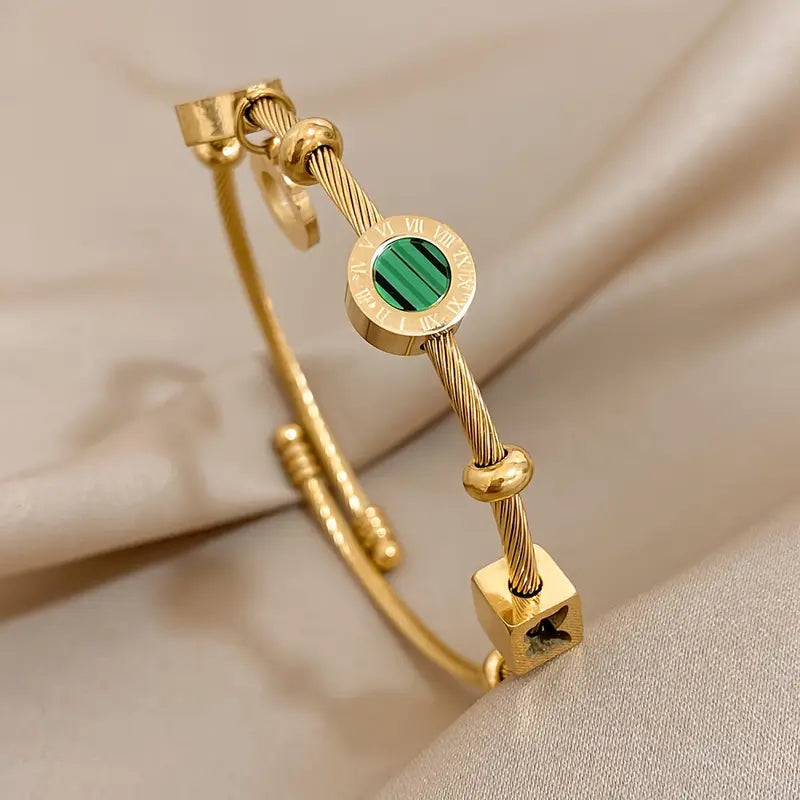 Verfijnde gouden armband met subtiele details