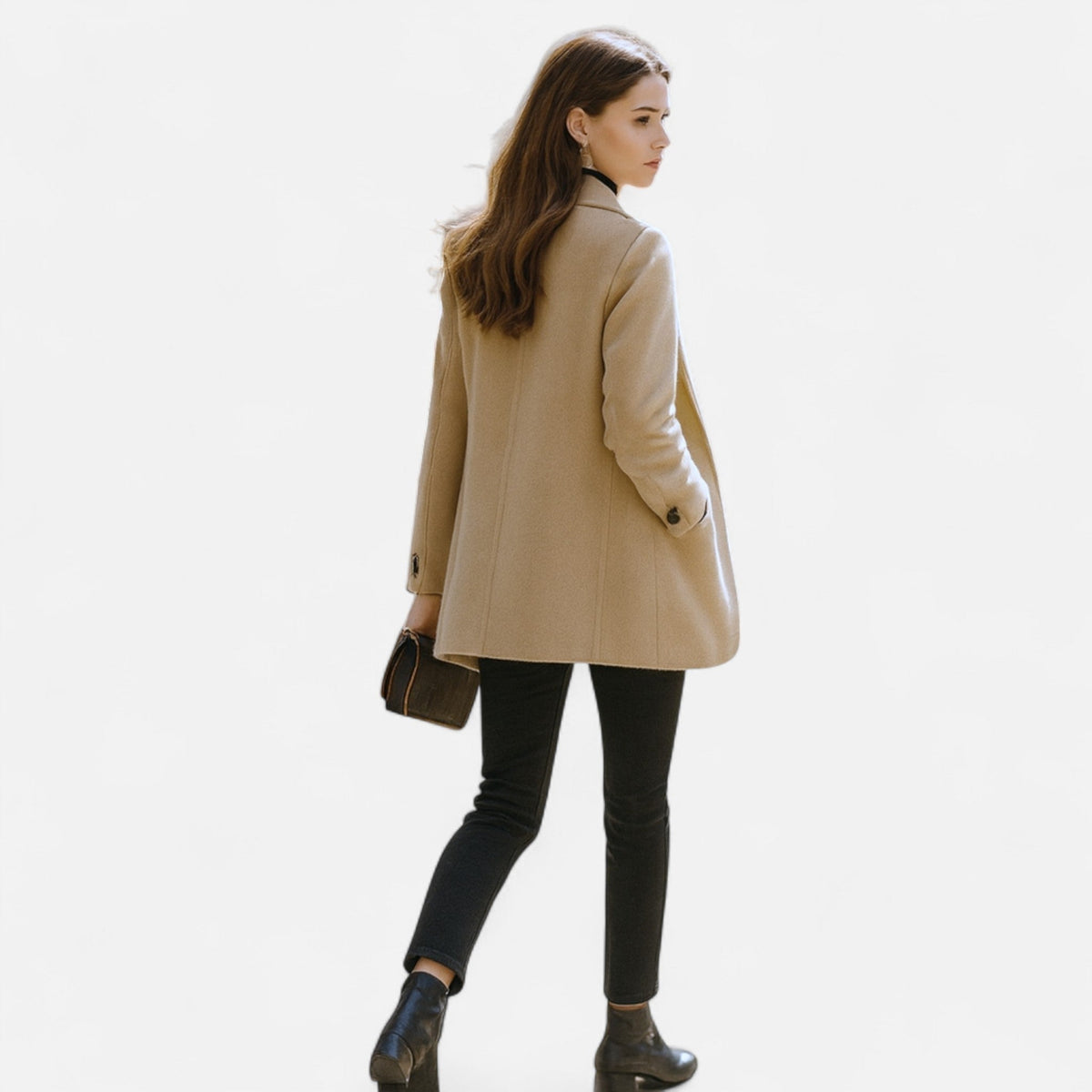 Blazer voor Dames met Getailleerde Pasvorm voor een Stijlvolle Look