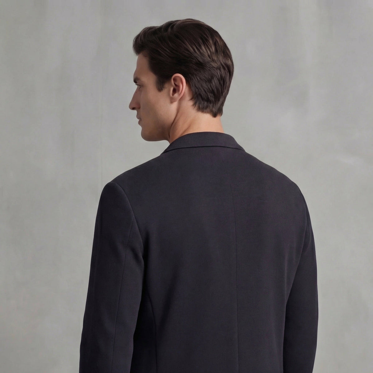 Casual Tailored Fit Jasje Heren Lapel Kraag