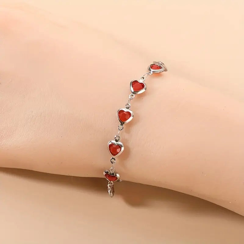 Elegante witgouden armband met verfijnde details