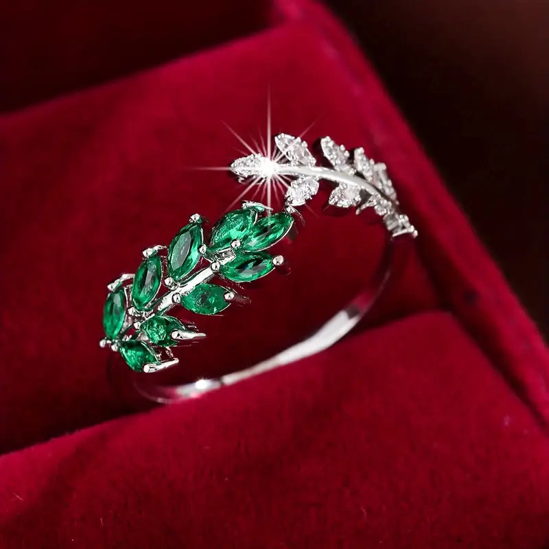 Zachte witgouden ring met verfijnde elegantie