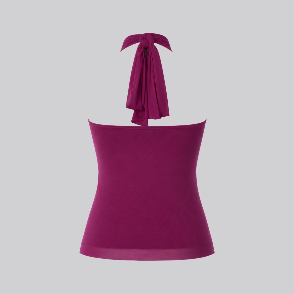 Chiffon Halter Top Dames Ruffle Formeel
