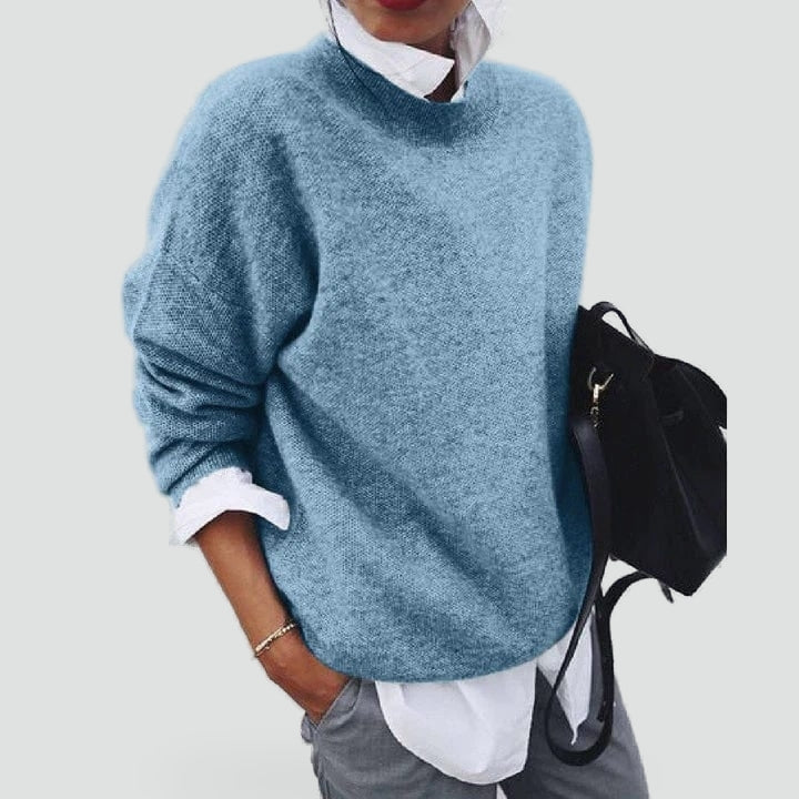 Comfortabele Dames Sweater met Kasjmier voor een stijlvolle look