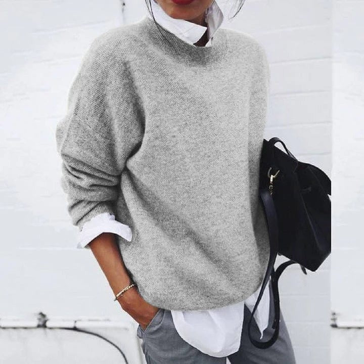 Comfortabele Dames Sweater met Kasjmier voor een stijlvolle look