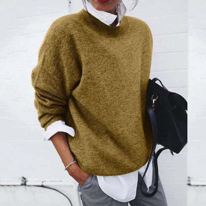 Comfortabele Dames Sweater met Kasjmier voor een stijlvolle look