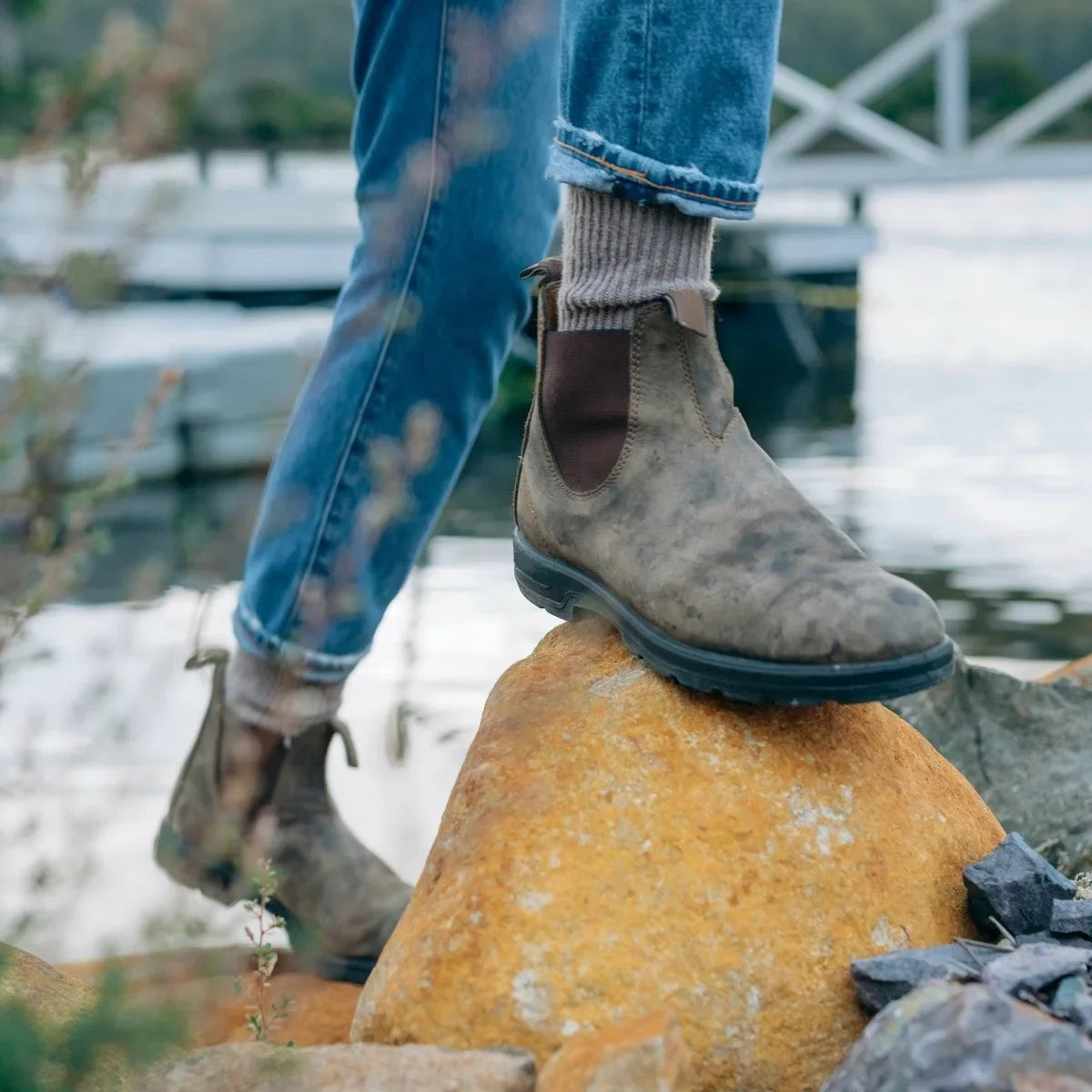 Chelsea Laarzen Heren Waterafstotend Slip-On Instap