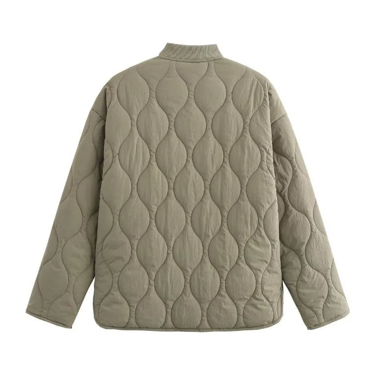 Damesjas met Luipaardvoering voor Stijlvolle Herfst en Winter