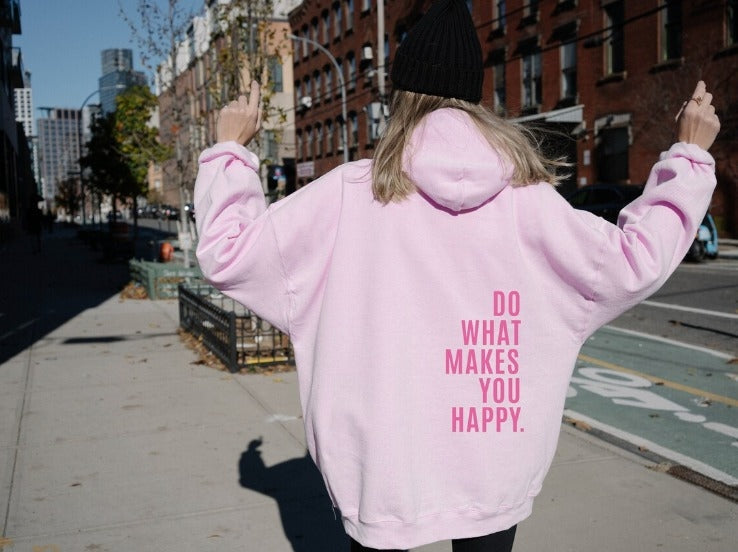 Dames Hoodie met Inspirerende Prints en Comfortabele Katoenblend