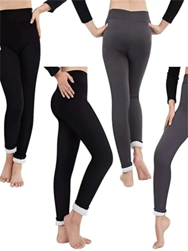 Dames Legging met Fleecevoering en Hoge Taille