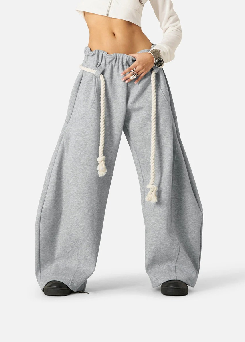 Dames Wide Leg Broek High Waist