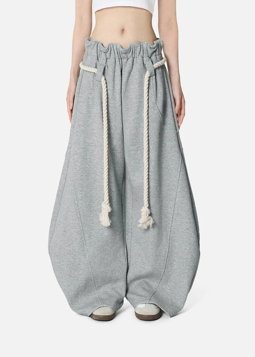 Dames Wide Leg Broek High Waist