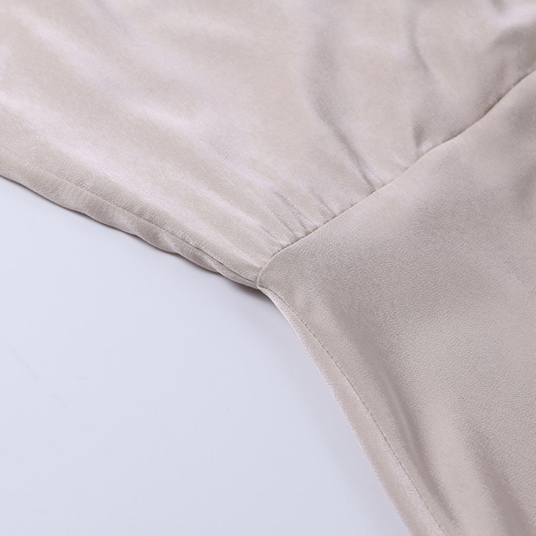 Elegante Maxi Jurk voor Dames met V-hals