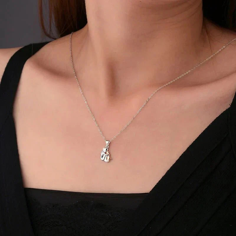 Hanger Ketting met Bonus Oorbellen – Beperkte Tijd Aanbieding