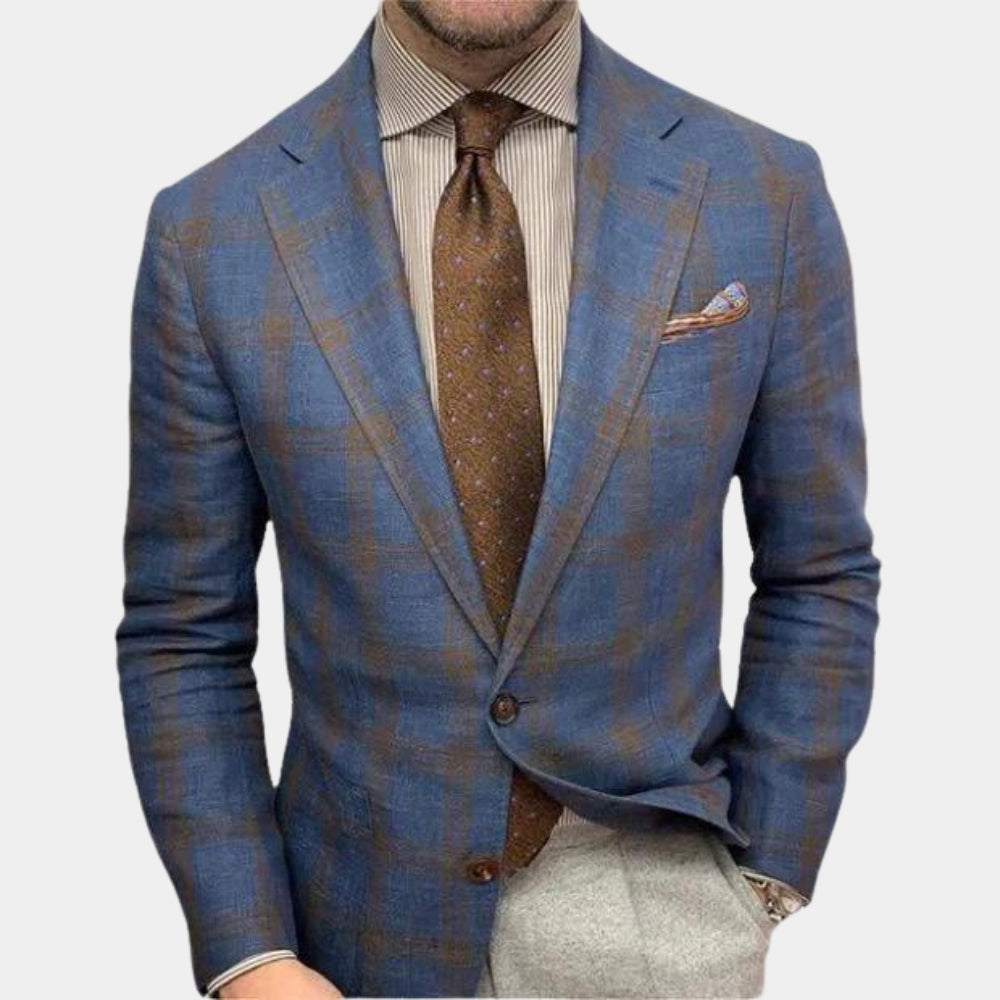 Heren Blazer met Klassiek Design