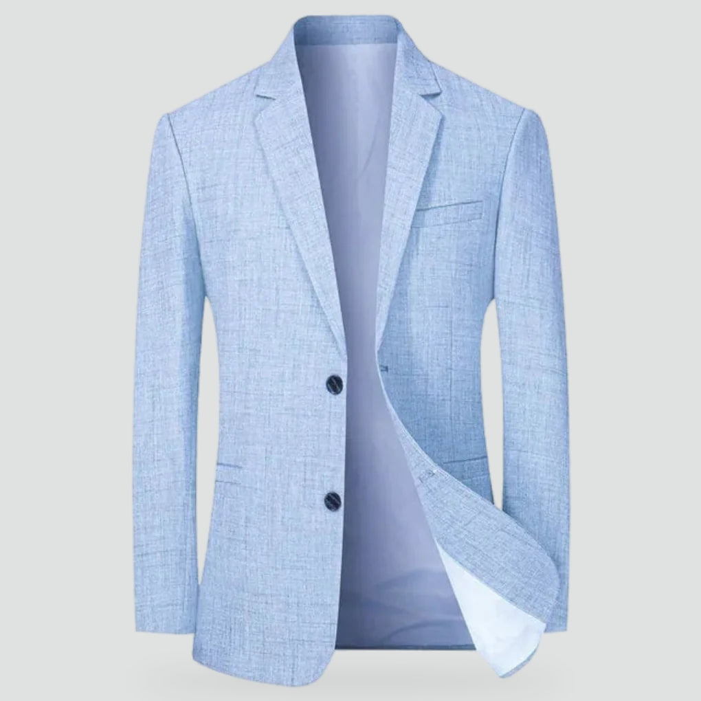 Heren blazer met vintage design en comfortabele pasvorm voor veelzijdige stijl