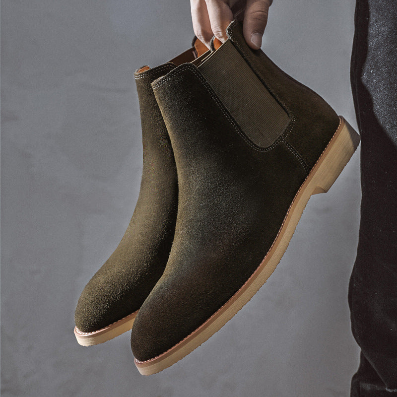 Heren Chelsea Boots Suède