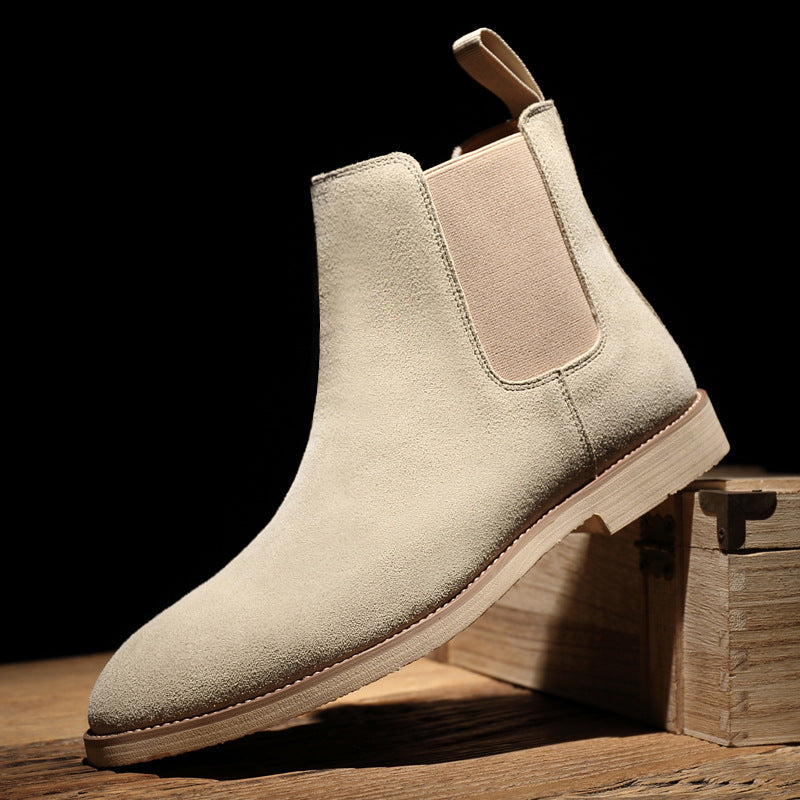 Heren Chelsea Boots Suède